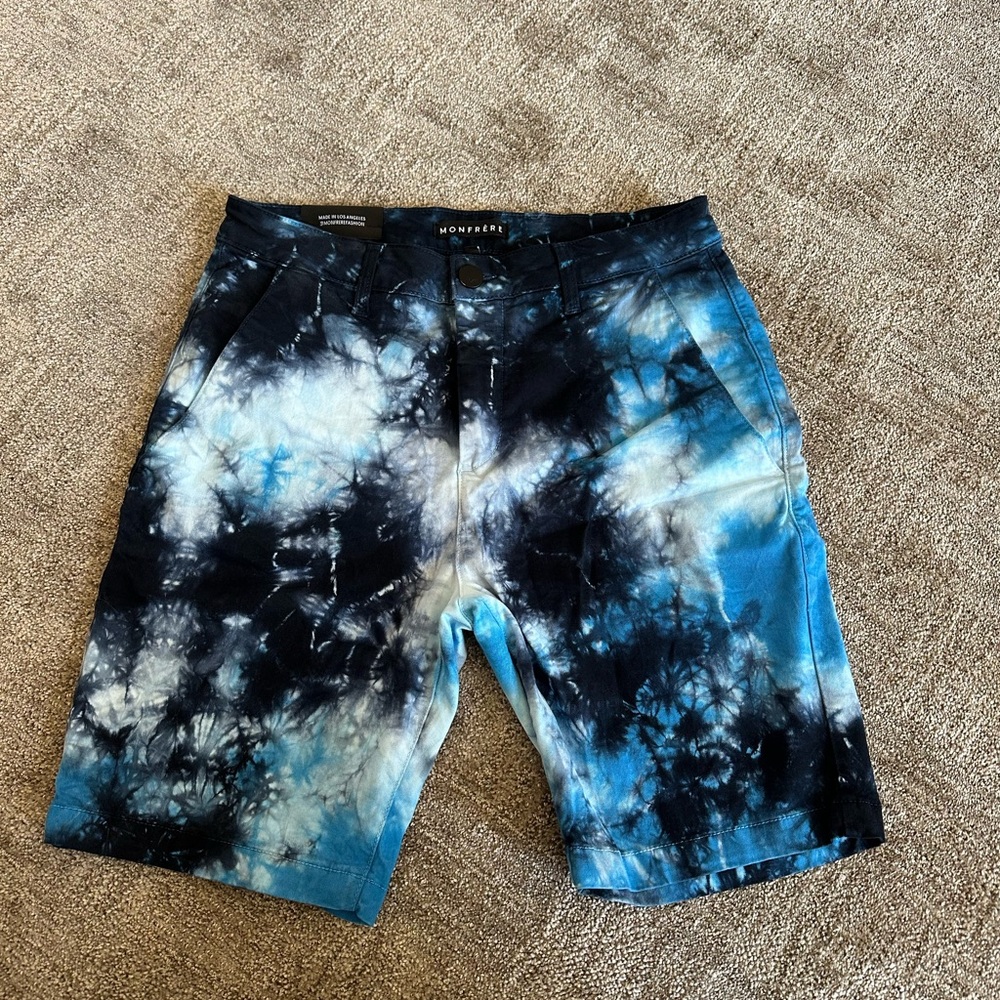 Monfrere Japanese Denim Raw Hem Cruise Chino Shorts